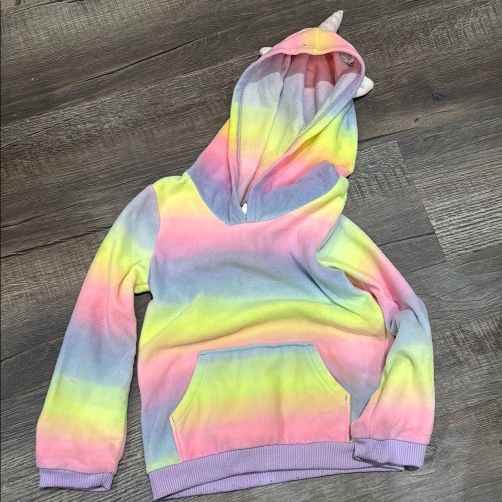 Carter's Rainbow Tie-Dye Hoodie